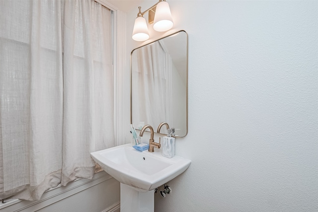 bathroom with sink