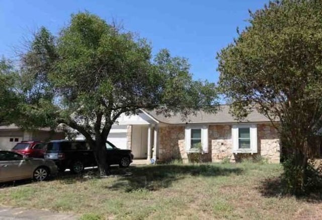 view of ranch-style home