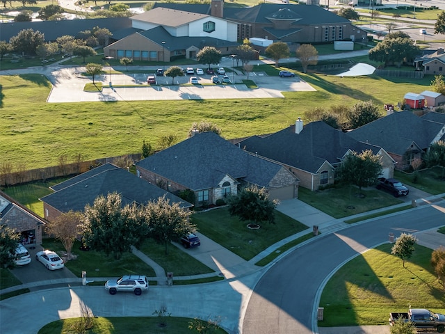 drone / aerial view