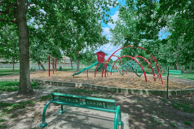 view of playground