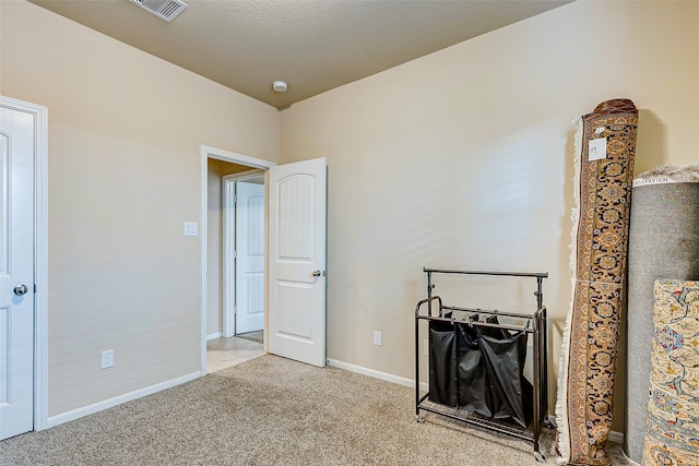 interior space with light carpet