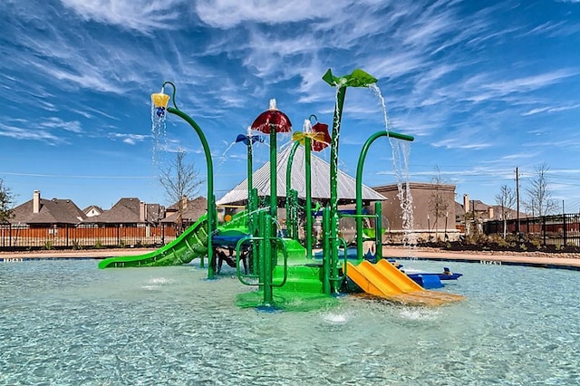 view of jungle gym