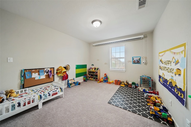 game room with carpet