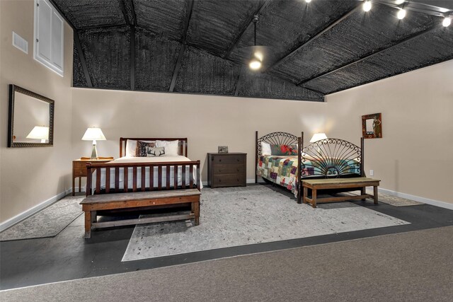 161 Cayman St, Point Blank, TX 77364 - carpeted bedroom with baseboards