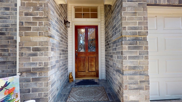 view of exterior entry