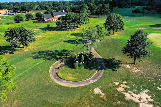 aerial view featuring a rural view