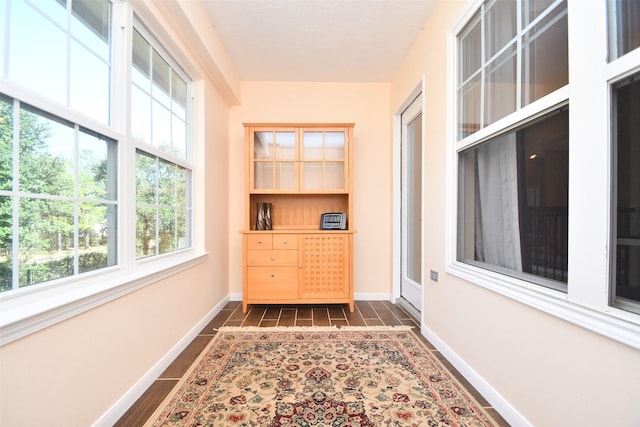 18526 W Laura Shore Dr, Cypress, TX 77433 - corridor with baseboards