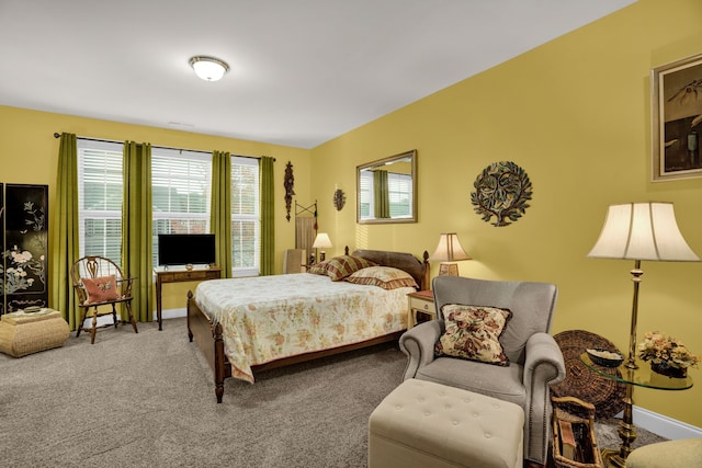 bedroom featuring carpet floors