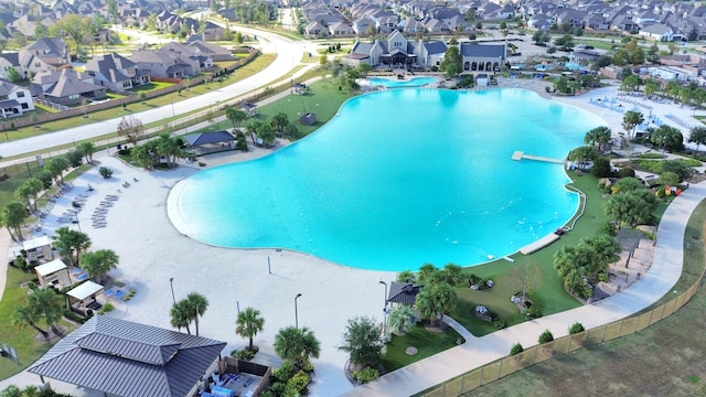 12810 Ilderton Dr, Humble, TX 77346 - view of pool featuring a residential view
