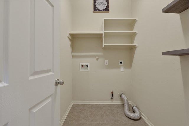 19815 Stanton Lake Dr, Cypress, TX 77433 - laundry room with hookup for a gas dryer, electric dryer hookup, washer hookup, and baseboards