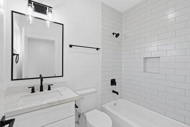 4124 Bucks St, Houston, TX 77020 - full bath featuring vanity and washtub / shower combination