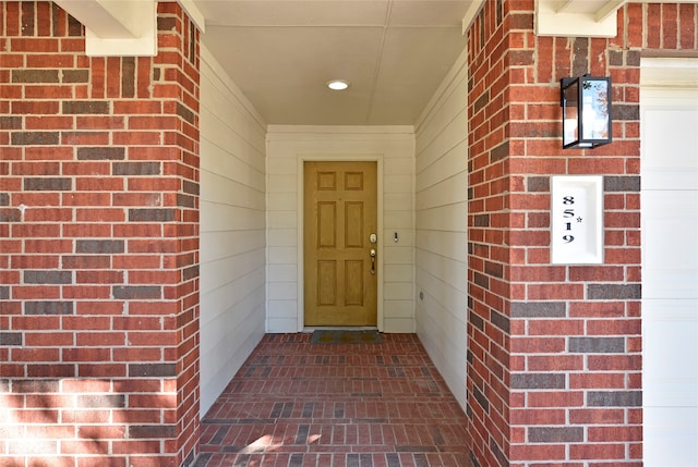 view of property entrance