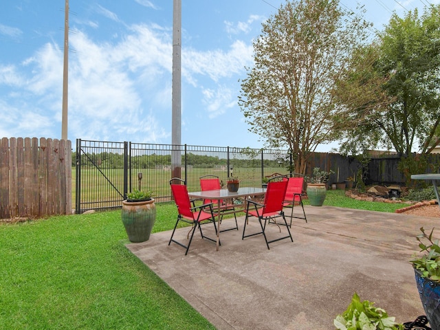 view of patio / terrace