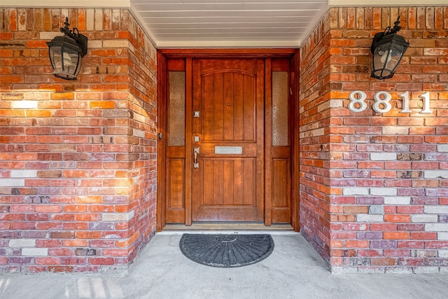 view of property entrance