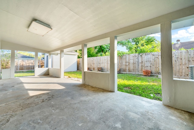 view of patio