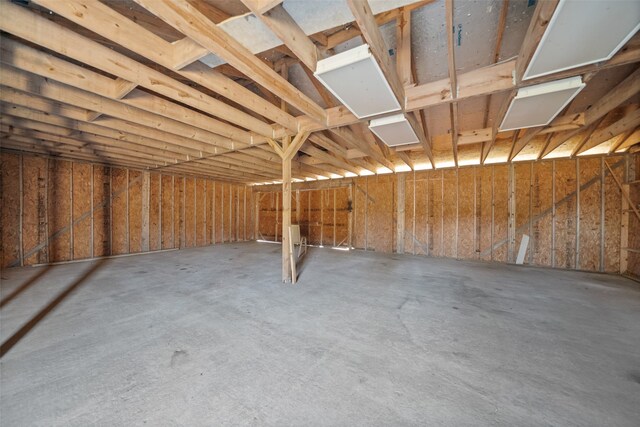 miscellaneous room featuring concrete floors