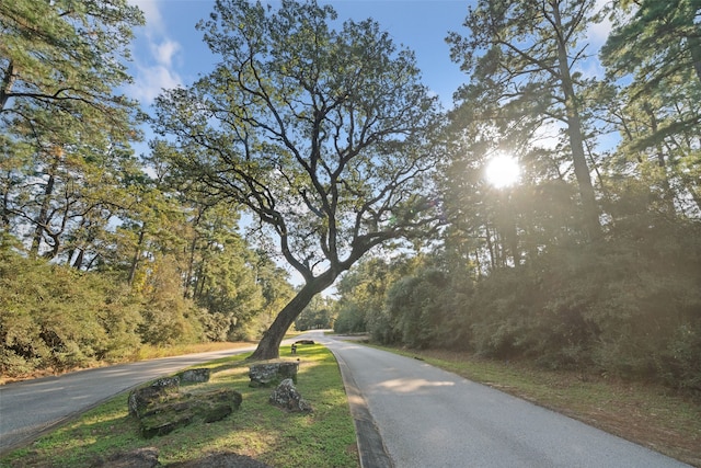 view of road