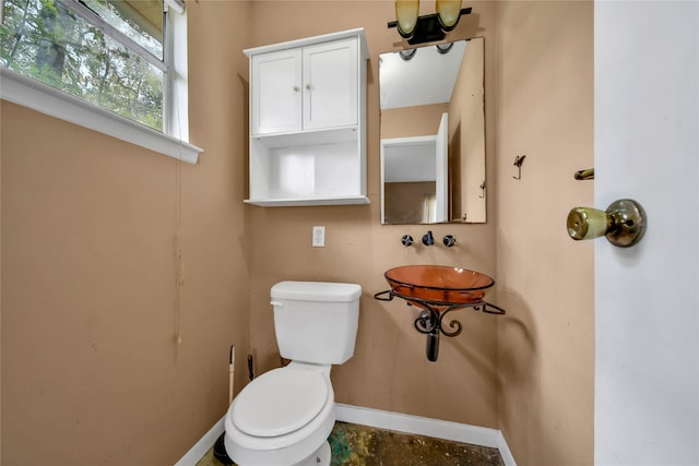 bathroom with toilet