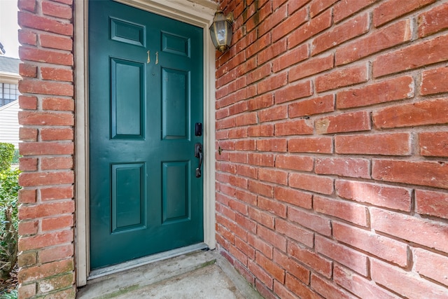 view of property entrance