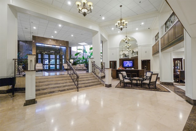 view of community lobby