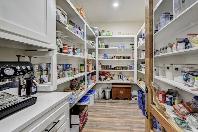 view of pantry