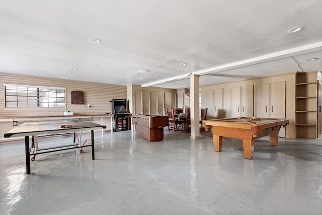 1464 Lakeside Dr W, Canyon Lake, TX 78133 - rec room with billiards