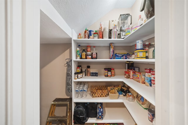 view of pantry