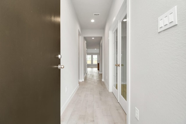 14906 Rural Ridge Rd, Cypress, TX 77429 - hall with recessed lighting and baseboards