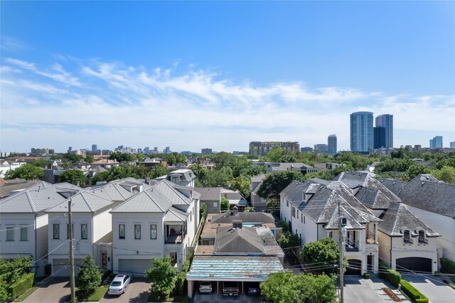 2240 Mimosa Dr Unit 5W, Houston, TX 77019 - birds eye view of property featuring a city view