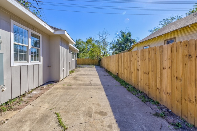 exterior space featuring a patio area