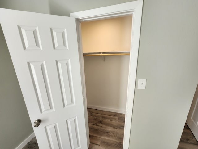 view of closet