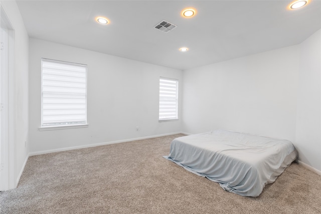 bedroom featuring carpet flooring