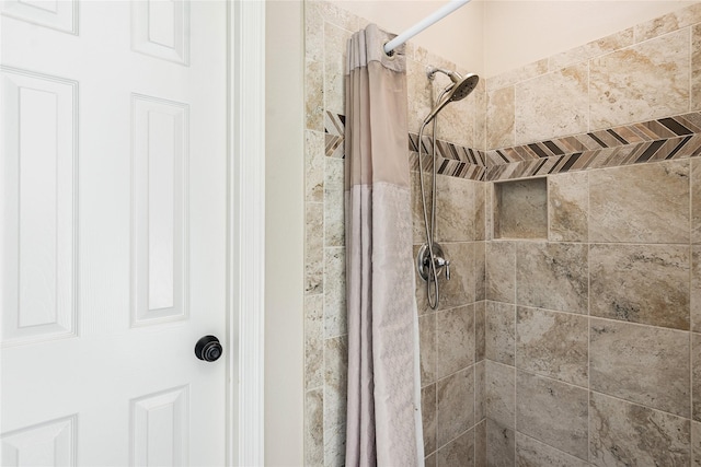 16979 Concord Dr, Conroe, TX 77385 - bathroom view of a tile shower