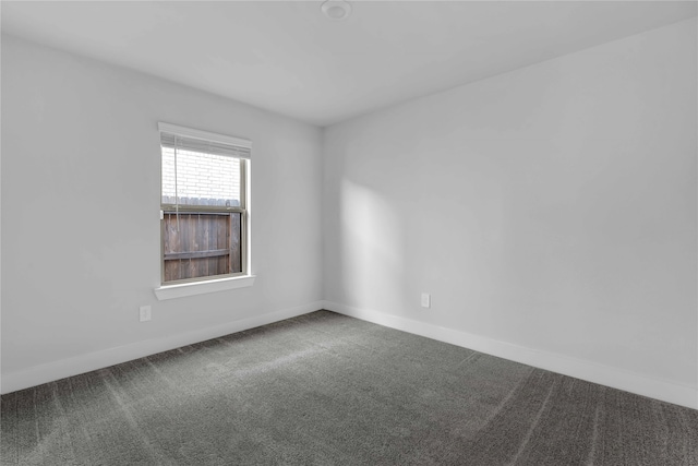 empty room with carpet floors