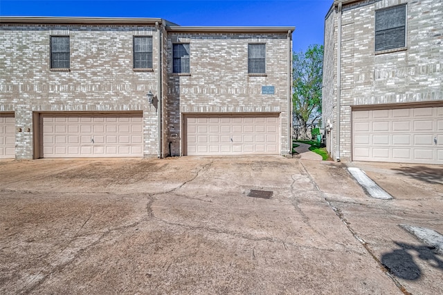 front facade featuring a garage