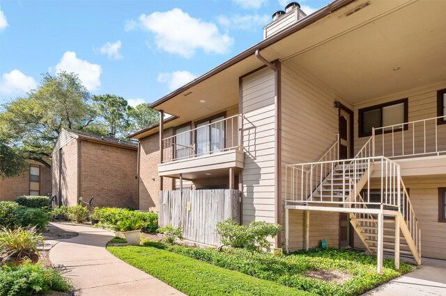 9000 Bissonnet St Unit 501, Houston, TX 77074 - view of building exterior featuring stairway