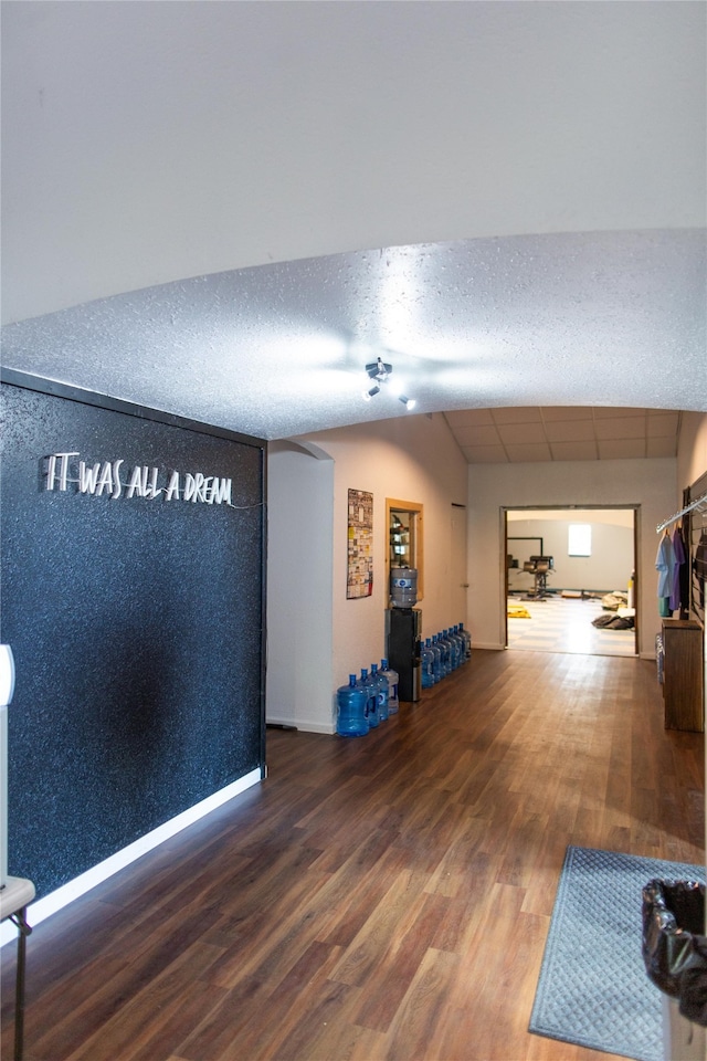 interior space featuring hardwood / wood-style floors