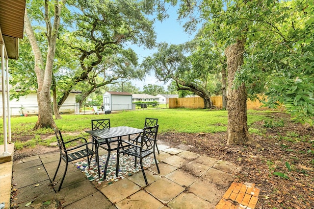 view of patio