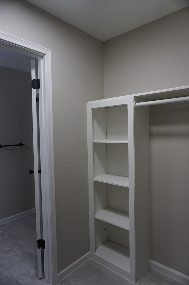 view of closet