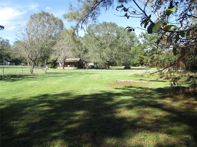 view of yard