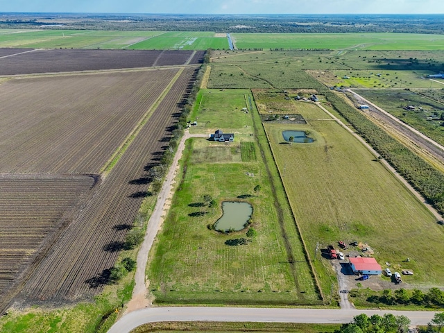 15007 Barak Rd Unit P, Guy, TX 77444 - overview of rural landscape featuring large plots for crops