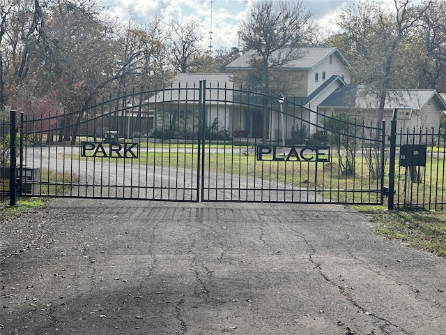 view of gate