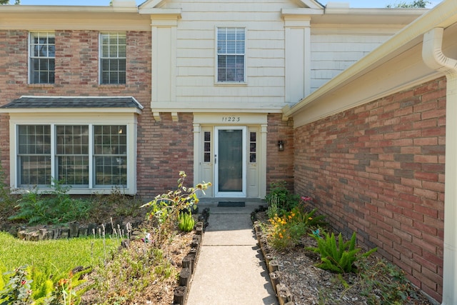 view of property entrance