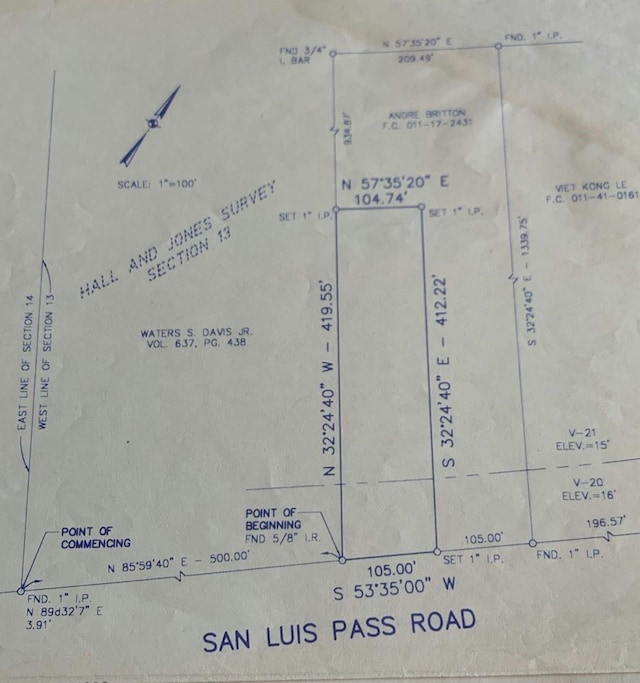 24559 San Luis Pass Rd, Galveston TX, 77554 land for sale