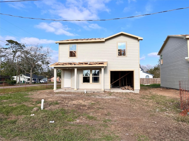 view of back of house