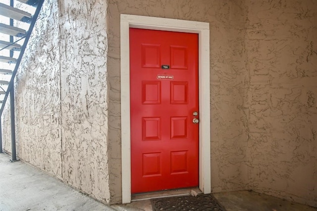 view of property entrance