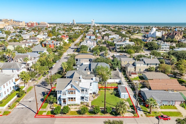 802 16th St, Galveston, TX 77550 - view of property location featuring property boundaries highlighted