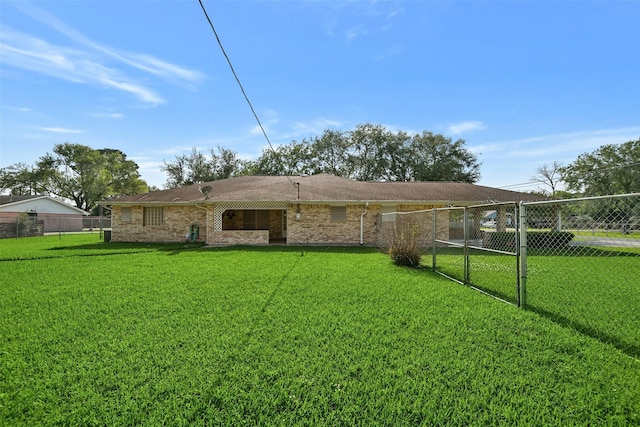 102 N Noble Rd, Texas City, TX 77591 - rear view of property with an attached carport and brick siding
