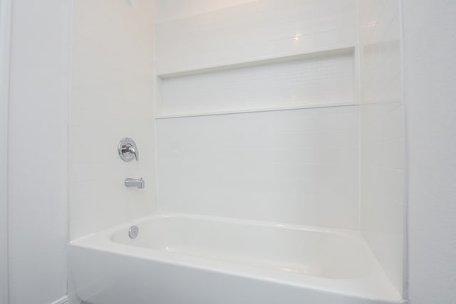 bathroom featuring bathtub / shower combination