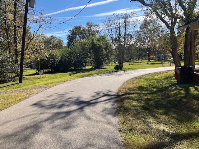 view of road